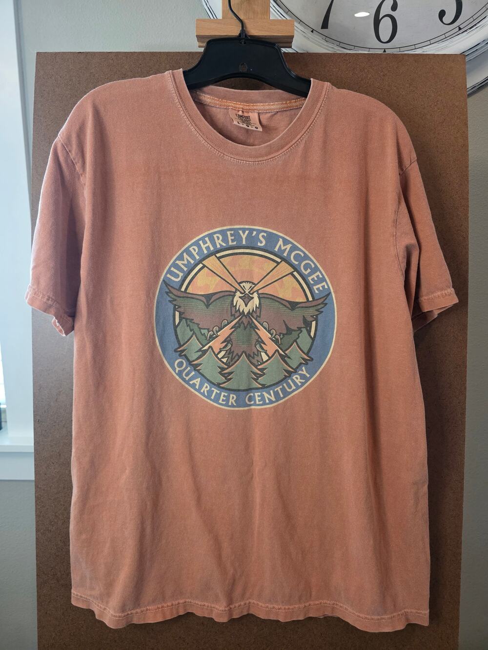 Lot of 2 Umphrey's McGee Band Concert Graphic Tee-Shirts, Size L Large, Blue